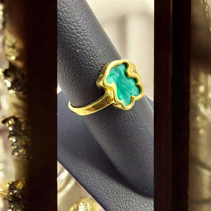 Anillo Jade Tous Joyería M De León Oro 14k + Regalo