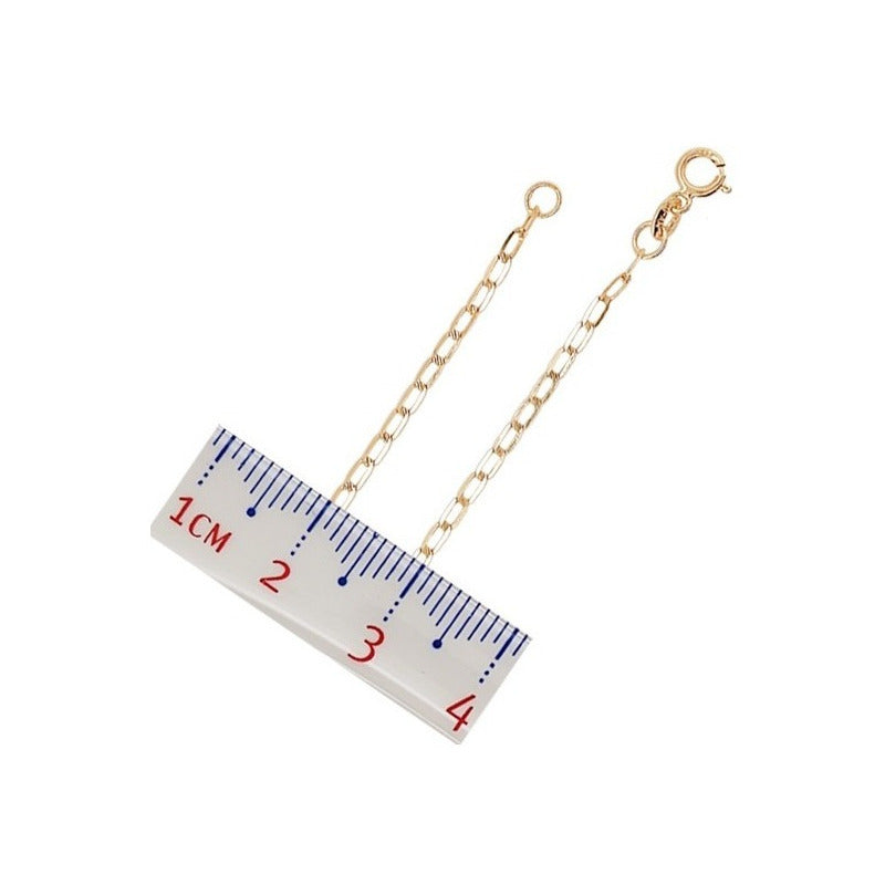 Cadena Inglesa Calibre 040 En Oro Amarillo D 14 K + Obsequio