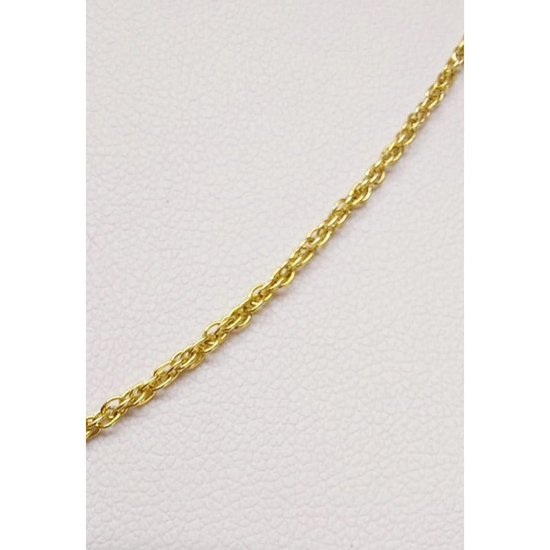 Cadena Entrelazado Oro 14 K. + Obsequio