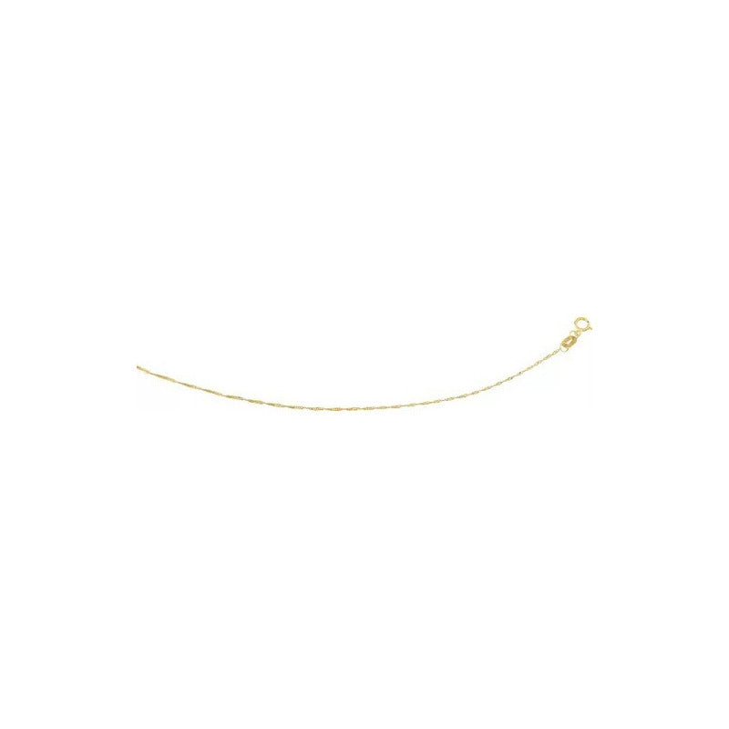 Collar Virgen Guadalupe Zirconia En 3 Oros De 10 K + Obsequi