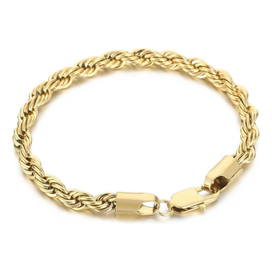 Pulsera Torsal 21 Cm X 6 Mm Oro De 14 Kilates + Obsequio