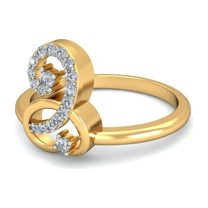 Anillo Dúo De Estrellas Joyería M De León Oro 10k + Regalo