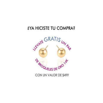 Pulsera Corazón Con Circonias Y Granitos  En Oro De 10k