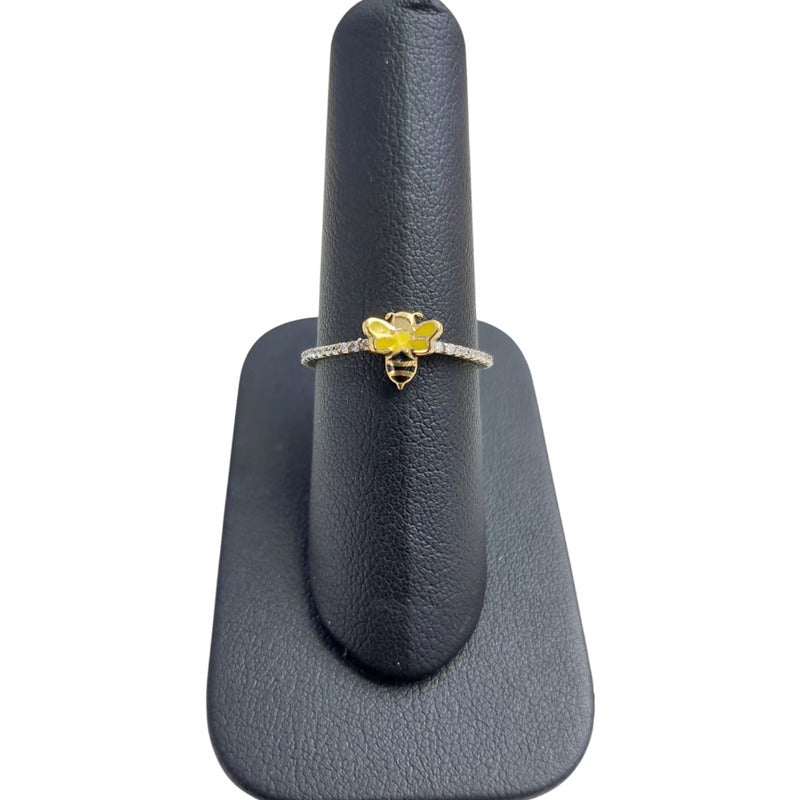 Anillo Abeja Joyería M De León Oro 14k + Regalo