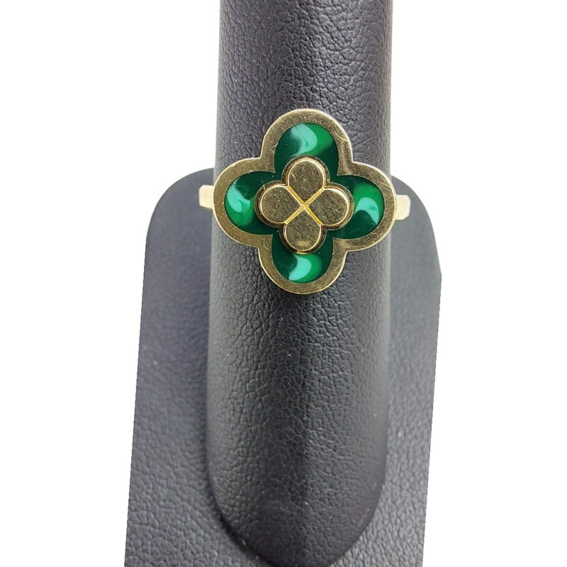 Anillo Trébol Joyería M De León Oro 14k + Regalo