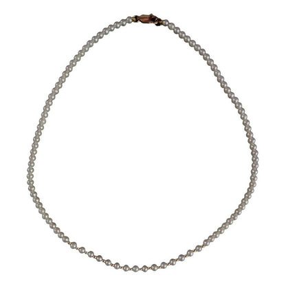 Gargantilla Para Niña Con Bolitas Elaborada En Oro De 14 K