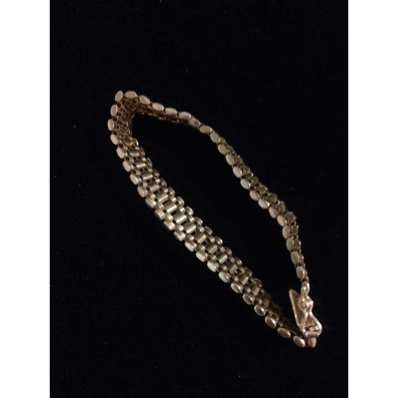 Juego Pulsera Y Anillo Rolex Oro 14 K