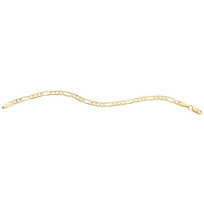 Esclava Dama Tejido 3x1 De 18 Cm Oro 10 K + Obsequio