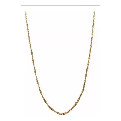 Juego Collar Letra A Lisa + Aretes Bola 10 K. + Regalo