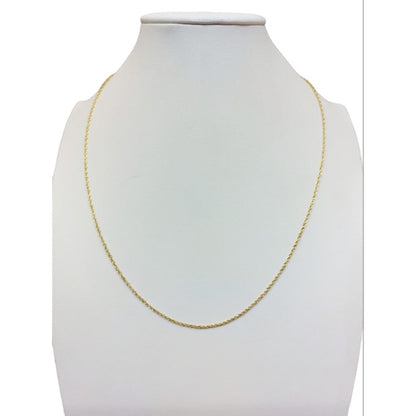 Cadena  Entrelazado Oro 14 K. + Obsequio