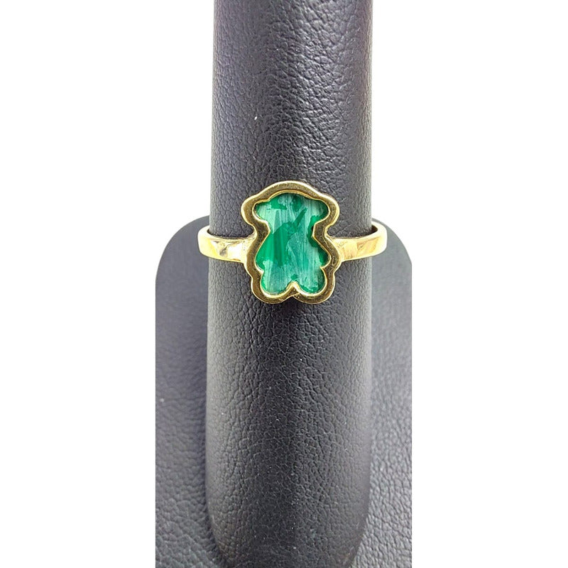 Anillo Jade Tous Joyería M De León Oro 14k + Regalo
