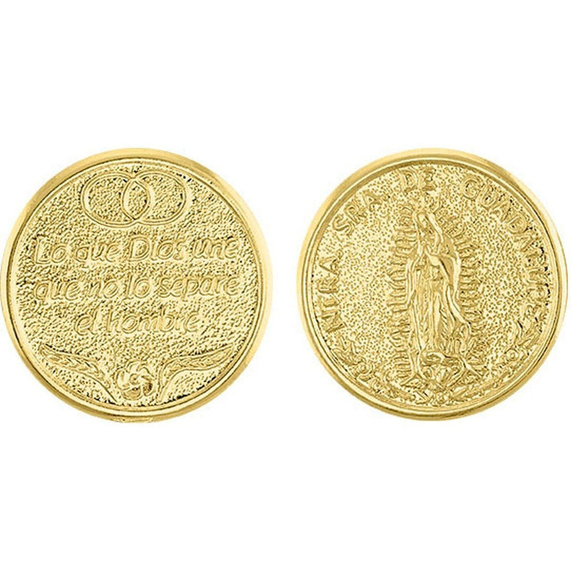 Arras De Guadalupe En Oro Laminado + Envio