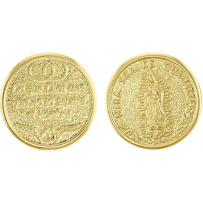 Arras De Guadalupe En Oro Laminado + Envio