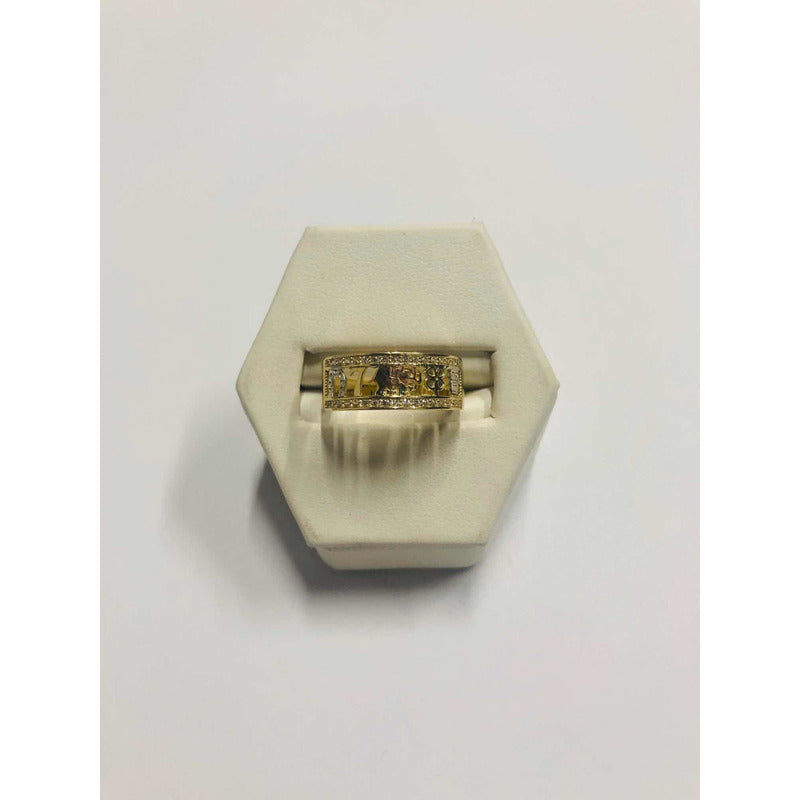 Anillo De La Suerte Oro 10 K + Obsequio + Envio