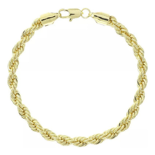 Pulsera Torsal 18 Cm X 5 Mm Oro De 10 Kilates + Obsequio