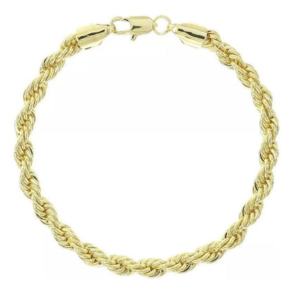 Pulsera Torsal 18 Cm X 5 Mm Oro De 14 Kilates + Obsequio