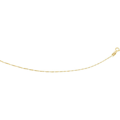 Cadena Singapur 45 Cm 14 K + Obsequio