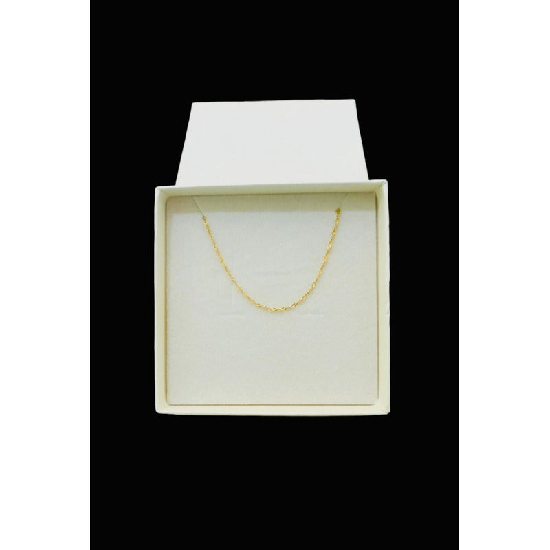 Gargantilla De Inicial Letra N Oro 14 K + Obsequio