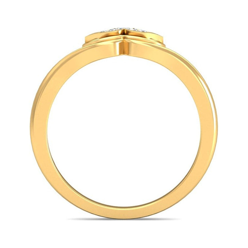 Anillo Flor Eterna Joyería M De León Oro 10k + Regalo