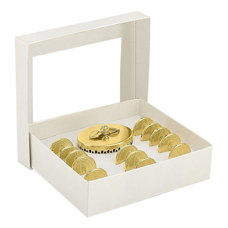 Arras De Guadalupe En Oro Laminado + Envio