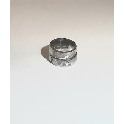 Argollas Matrimoniales Mapamundi Plata .999