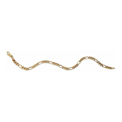 Pulsera Tejido Figaro 14k + Obsequio