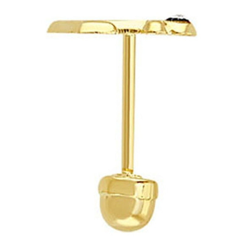 Broquel Ancla En Oro De 10 K + Obsequio + Envío