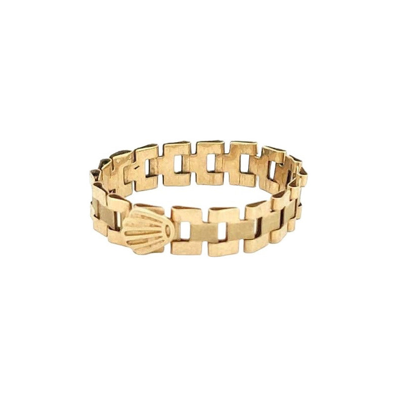 Anillo Baby Rolex En Oro 14 Kilates + Obsequio