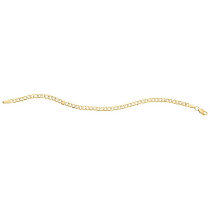 Esclava Dama Tejido Barbado De 16 Cm Oro 10 K + Obsequio