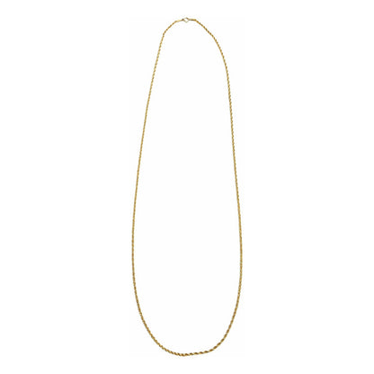 Cadena Torsal 60cm X 2mm Oro 10k + Obsequio