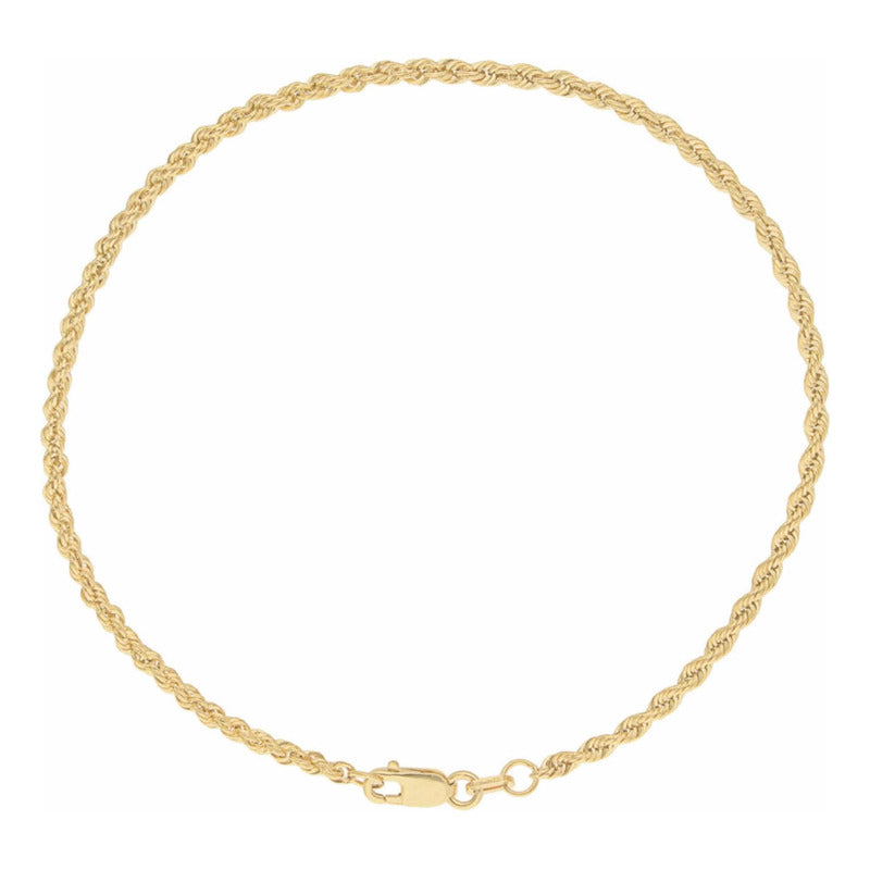 Pulsera Torsal 21 Cm X 2 Mm Oro De 14 Kilates + Obsequio