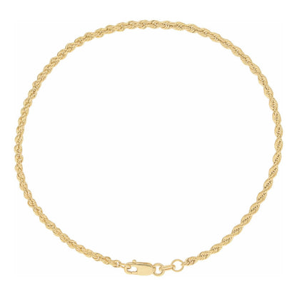 Pulsera Torsal 21 Cm X 2 Mm Oro De 14 Kilates + Obsequio