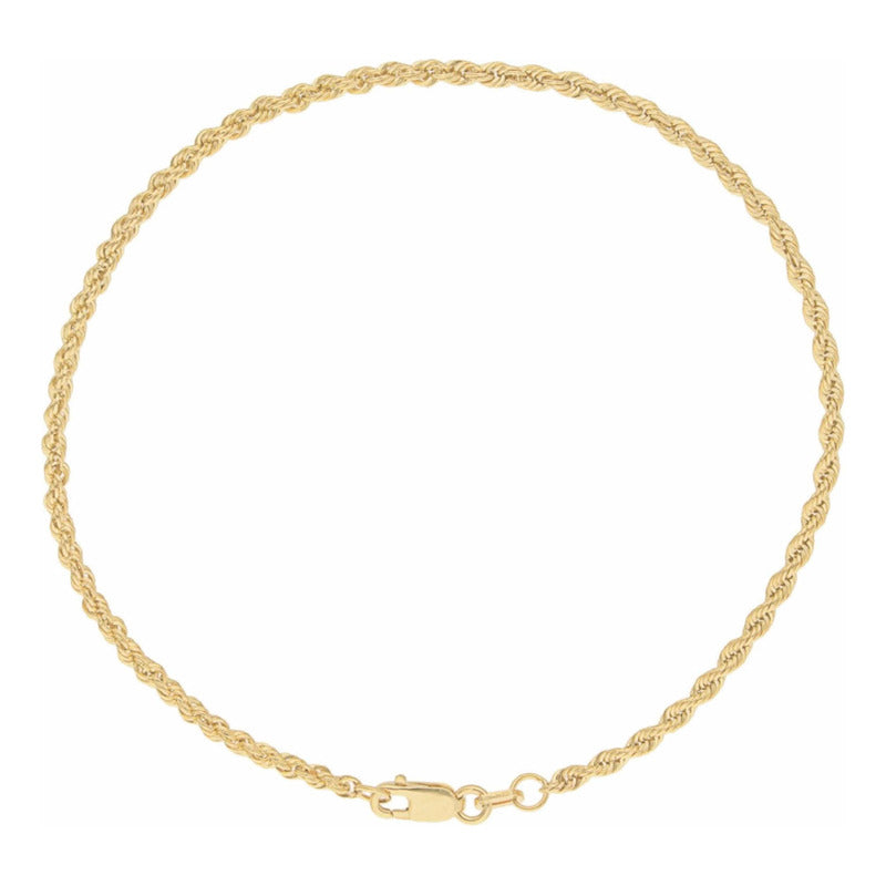 Pulsera Torsal 18 Cm X 2 Mm Oro De 14 Kilates + Obsequio