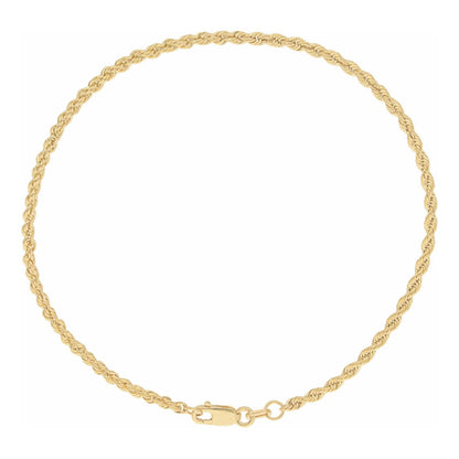 Pulsera Torsal 18 Cm X 2 Mm Oro De 14 Kilates + Obsequio