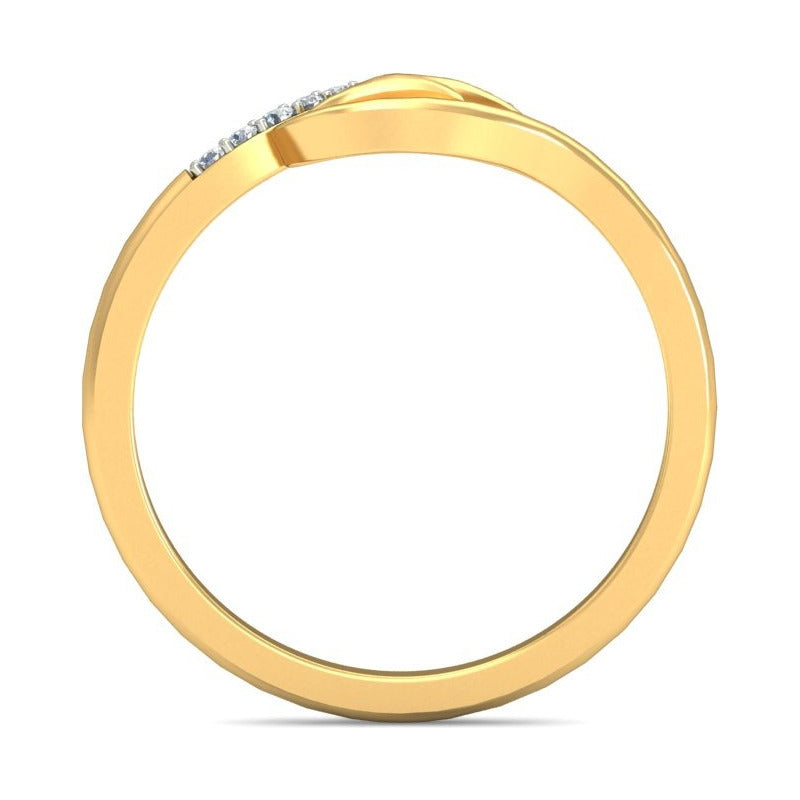 Anillo Mirada Serena Joyería M De León Oro 10k + Regalo