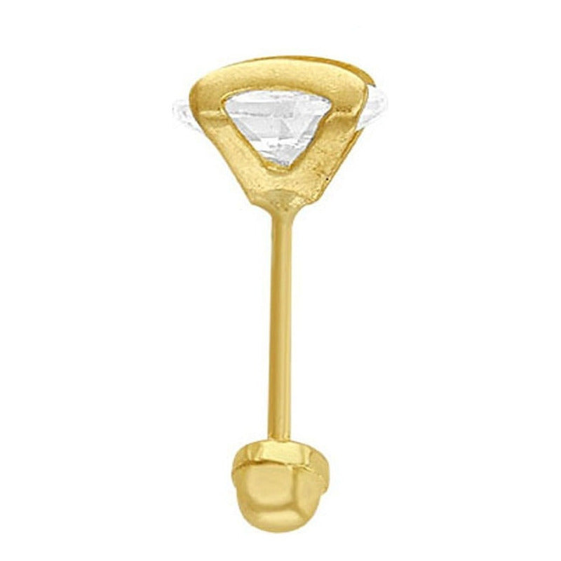 Broquel Lazo Oval 5x3 En Oro De 10 K + Obsequio