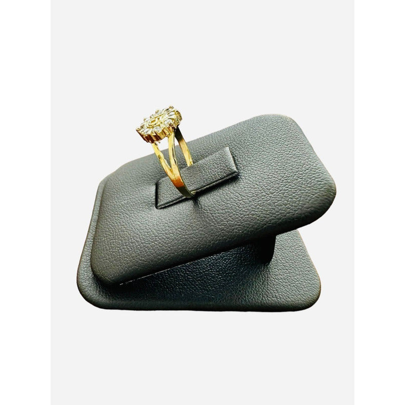 Anillo Roseta De Xv Años En Oro De 10 K + Obsequio + Envio