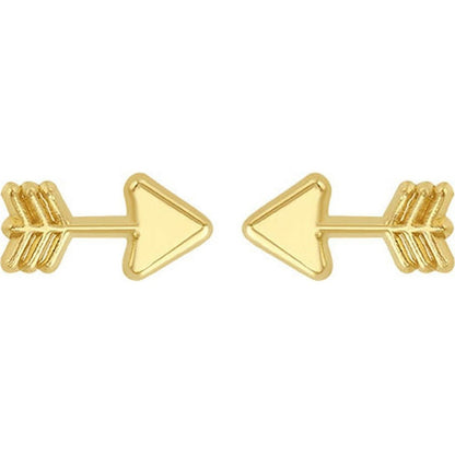 Broquel Flecha En Oro De 10 K + Obsequio + Envío