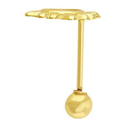 Broquel Sol Diamante Rayos En Oro De 10 K + Obsequio + Envío