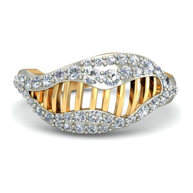 Anillo Brillo Infinito Joyería M De León Oro 10k + Regalo