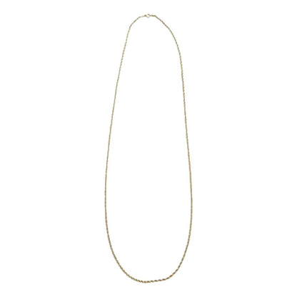 Set Torzal Cadena 65 Cm + Pulsera 18 Cm X 2 Mm Oro 14 K.