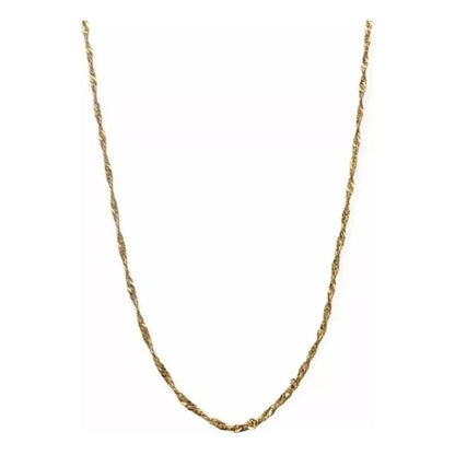 Juego Collar Letra  G   Lisa + Aretes Bola 10 K. + Regalo