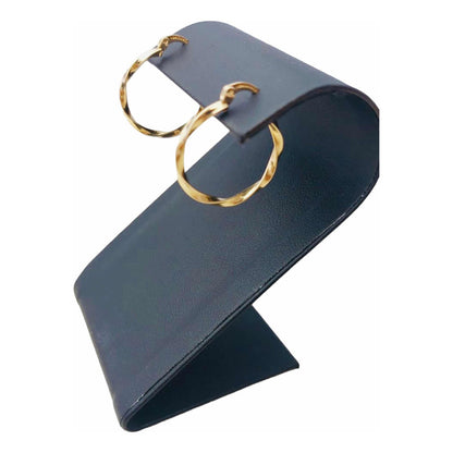 Arracadas Caramelo 2.4 Cm Oro 10 K + Obsequio