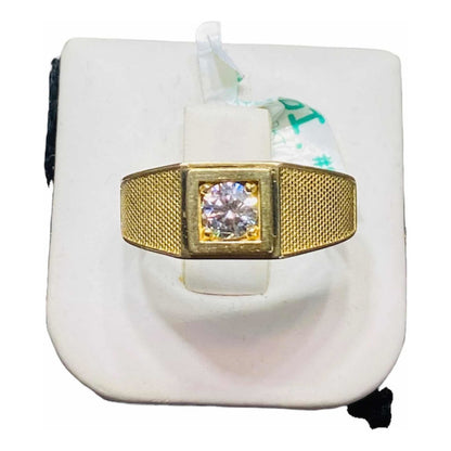 Elegante Anillo En Oro De 10 Kilates+regalo