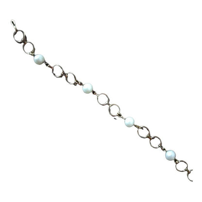 Pulsera Aros Con Perla Oro De 14 K + Obsequio