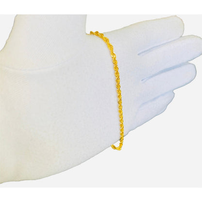 Pulsera Torsal 21 Cm X 3 Mm Oro De 10 Kilates + Obsequio