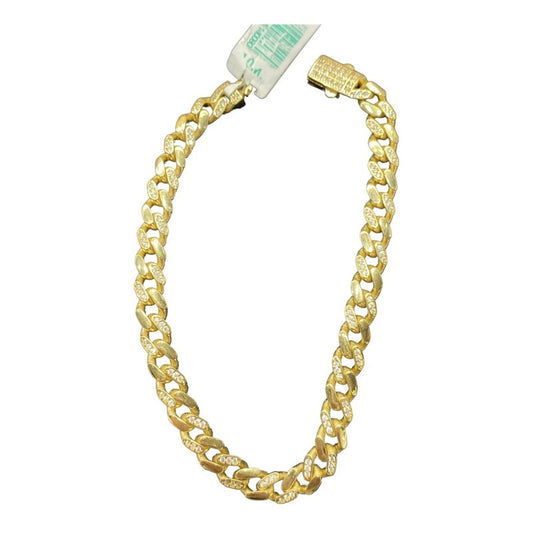 Bonita Pulsera Barbada En Oro De 10 Kilates + Regalo