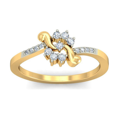 Anillo Brillo Inesperado Joyería M De León Oro 10k + Regalo