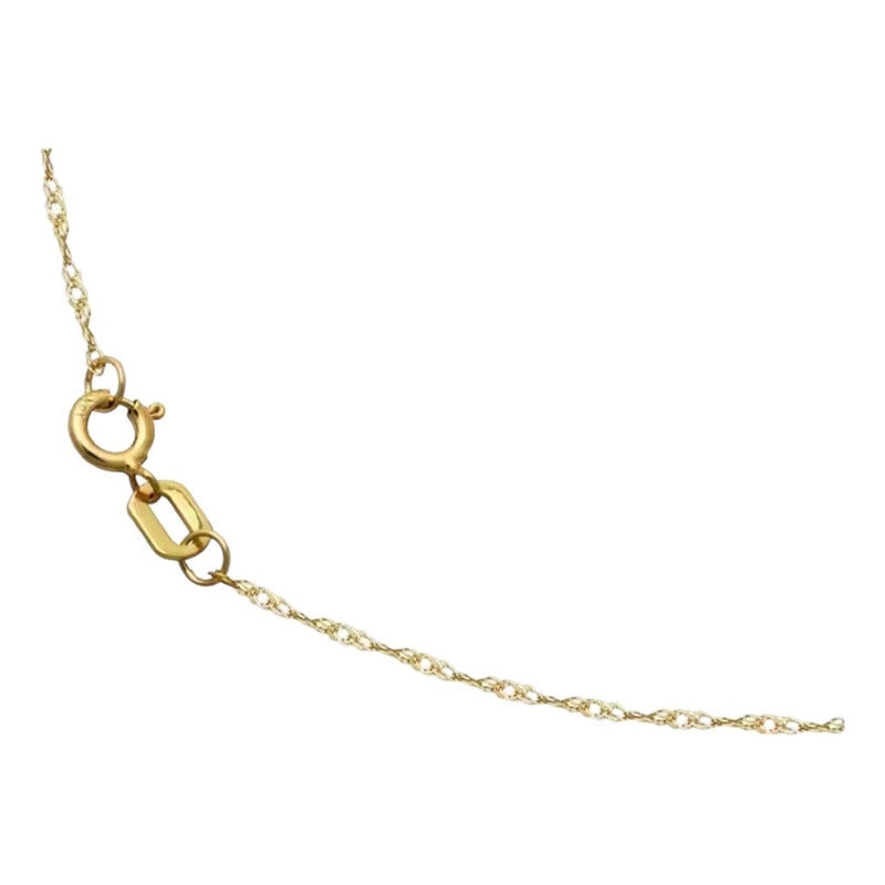 Kit Cadena Con Medalla Religiosa Oro Florentino 14k+regalo