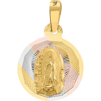 Medalla De La Virgen De Guadalupe Oro 14 K + Obsequio